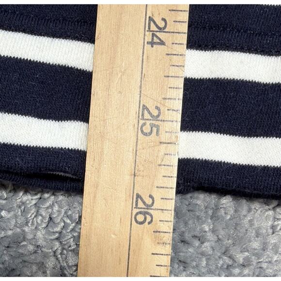 Talbots French Terry Johnny Collar Fleece Pull Over XL Minimalist Preppy Casual - Picture 6 of 6